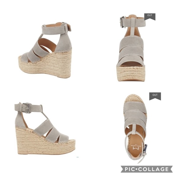 Marc Fisher Adore Espadrille Platform Wedge Sandal - Picture 2 of 16